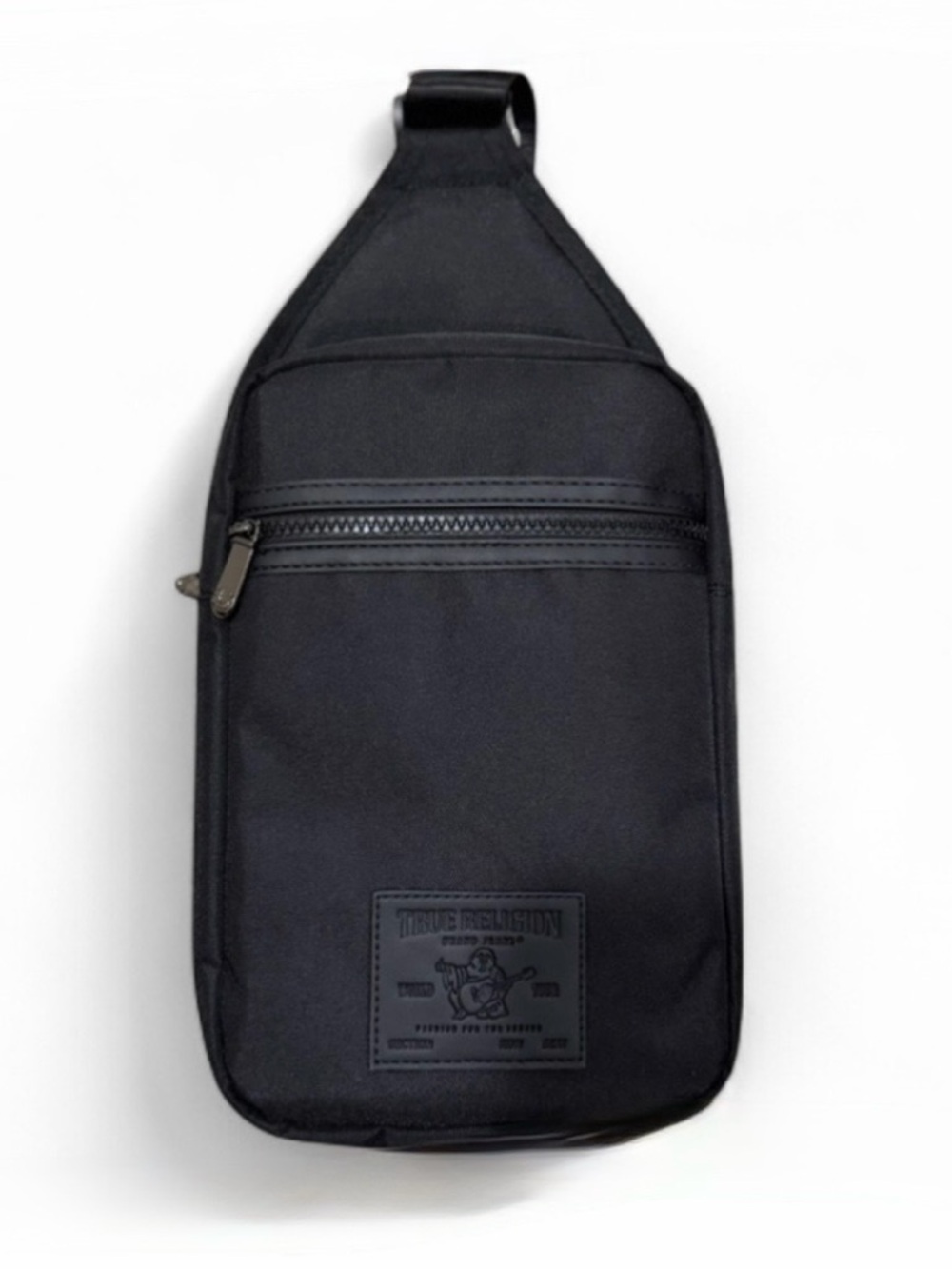 NWT Men's True Religion Black Sling Crossbody Bag